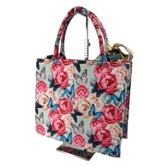 Spring Crossbody Handbag Hand Made accented stitching NWT - Picture 4 of 10